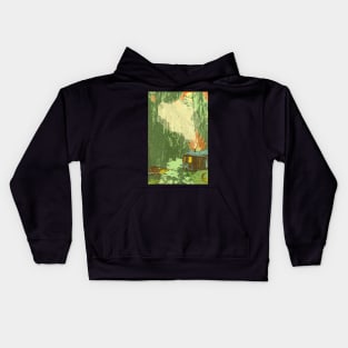 SWAMP FIRE Kids Hoodie